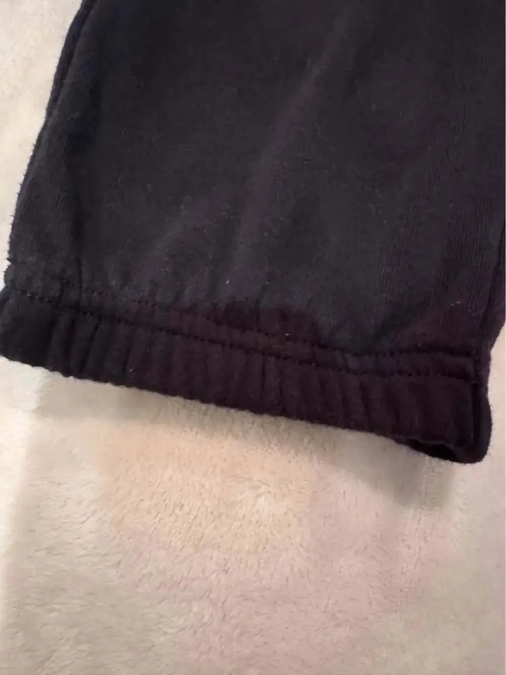 Vans Black Sweatpants with logo & back pocket Boys XL